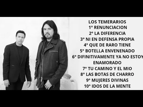 Download MP3 RANCHERAS DE LOS TEMERARIOS