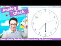 Analog Clock in JavaScript p5 js in codeguppy