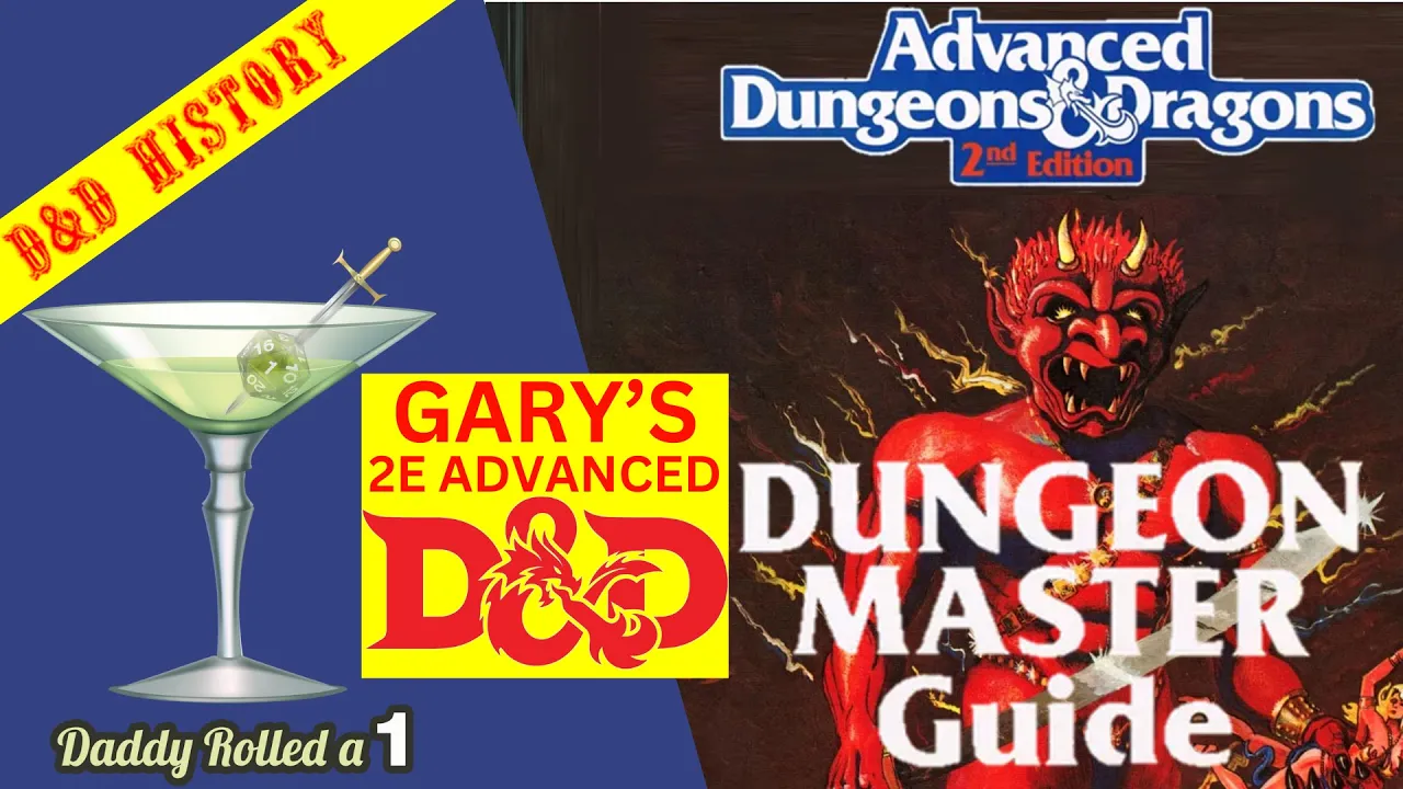 🎲🐉 Gary Gygax's Version of 2nd Edition Advanced D&D