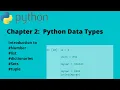 PYTHON Introduction to Datatypes Documentation