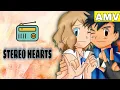 Download Lagu ASH \u0026 SERENA 『AMV』|| STEREO HEARTS || POKETUNER
