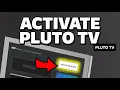 How to activate Pluto TV - Quick Fix