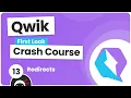 Qwik Crash Course (first look) #13 - Redirects