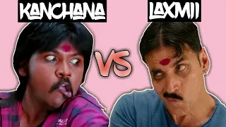 kanchana vs laxmii laxmmi bomb south vs bollywood part 1