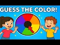 Spin the Color Wheel Fun Learning Colors