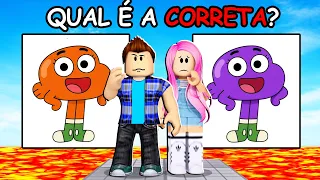 NÃO ERRE AS CORES DOS DESENHOS ANIMADOS