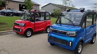 Electric Car Review Of The Coco Coupe LSV Low Speed Vehicle Golf Cart 