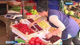 В Омске продавцы выдают привозную клубнику за местную