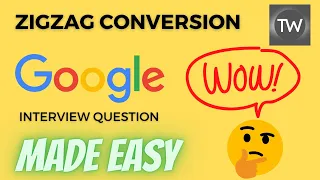 Zigzag Conversion Leetcode - 6 Python