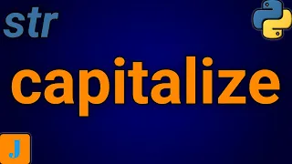 Python String Capitalize