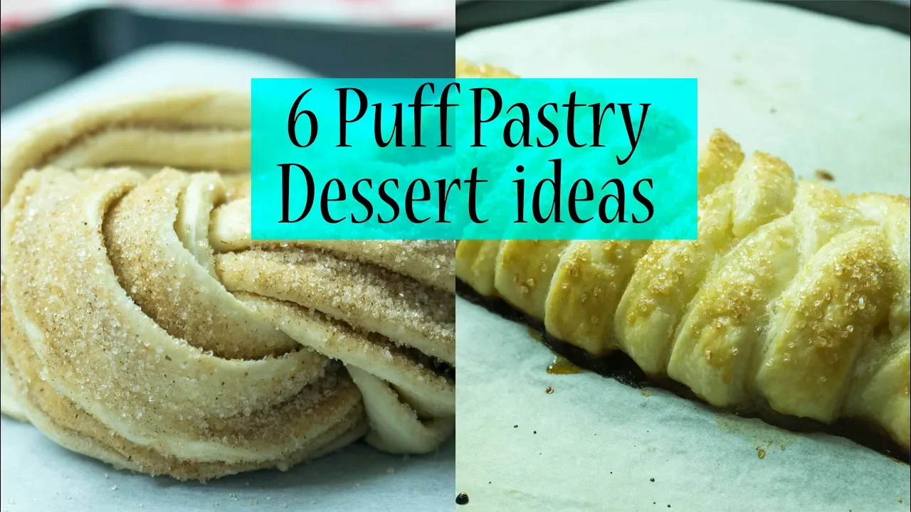 Apple Strudel (Puff Pastry Recipe). 