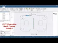 ANSYS Spaceclaim tutorials Basic Sketch Module