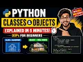 Python Classes and Objects Explained in 5 Minutes OOPs for Beginner