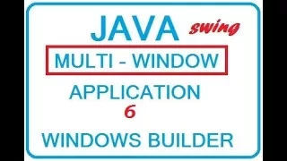 SIMPLE - Java Windows Multi Windows application 6