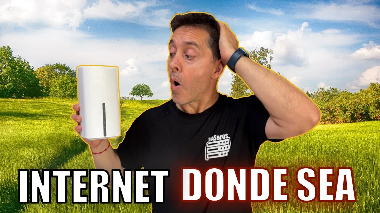 El router 5G perfecto para zonas rurales sin internet 🛰️ Con antenas externas y WiFi mesh