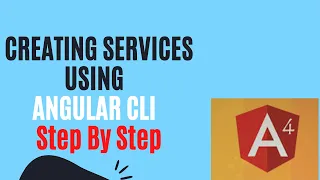 Creating Services using Angular CLI