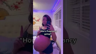 Black Pregnant Woman