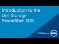 Introduction to the Dell Storage PowerShell SDK