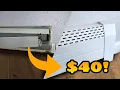 Fixing Ugly Baseboard Heaters with covers