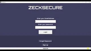 Password Manager App - ZESECURE Python Tkinter