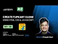LIVE DAY 06 - Create Flipkart clone using HTML CSS JavaScript COMPLETE in 7