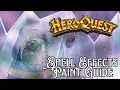 Painting Heroquest Wizards of Morcar Part 12 Spell Effects