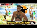 NEW REBIRTH PLAYMAKING PAINT BEAST BUILD IS UNSTOPPABLE NBA 2K22 CURRENT GEN BEST BUILD
