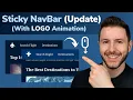 Website With Sticky Navbar on Scroll Fixed Navigation Menu Bar Sticky Header With CSS UPDATE