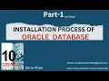 Oracle SQL Installation Database Step by Step - In Hindi
