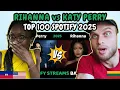 Download Lagu REACTION TO Rihanna vs Katy Perry | TOP 100 Spotify 2025