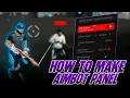 How to Make Free Fire PC Panel Basic to Advance Series TUTORIAL 01