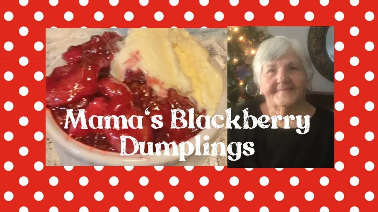 Easy Blackberry Dumplings 🥟 Cook With Me