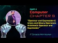 Arithmetic Operators Expressions in C Unary vs Binary Operators ICS FA 2nd Year