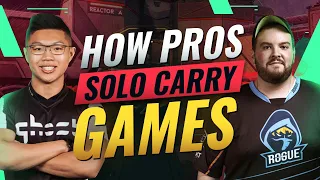 7 TECHNIQUES Pros Use To SOLO Hard Carry Games - Valorant