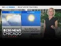 Passing shower chance on Sunday in Chicago