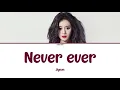 Download Lagu Jiyeon (지연) – Never Ever (1분 1초) [Han|Rom|Eng] Color Coded Lyrics