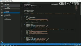 Crud operation using Python
