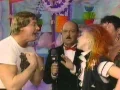 Roddy Piper interrupts Cyndi Lauper and Lou Albano 05-11-1985