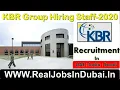 KBR Group Hiring Now In UAE Saudi India