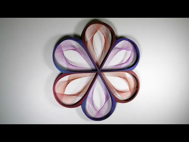 Large String Mandala Artwork video thumbnail