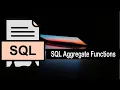 SQL Aggregate Functions in Hindi SQL Tutorial l Javatpoint Hindi