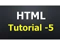 HTML Tutorial - HTML Lists