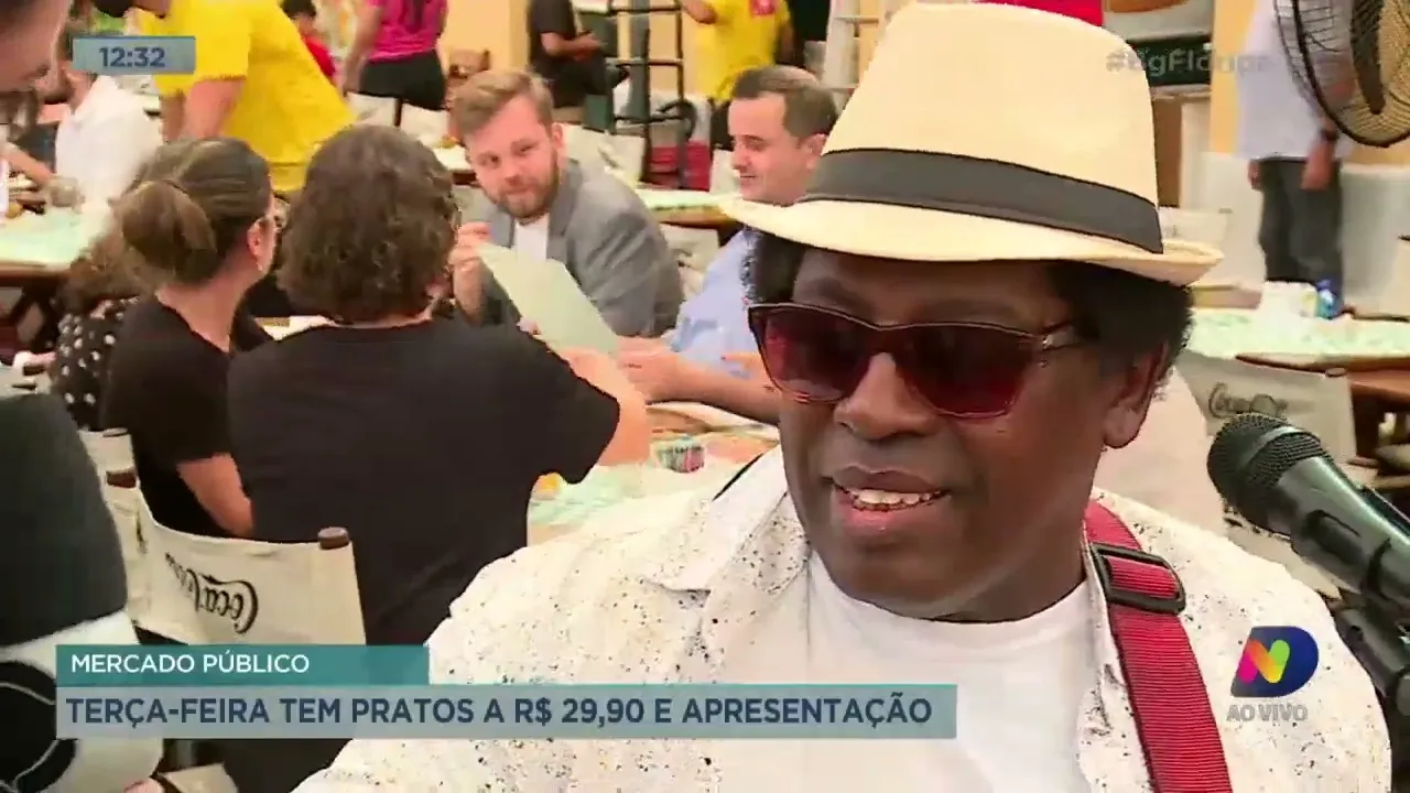 Gastronomia e música movimentam o Mercado Público da Capital nesta terça-feira