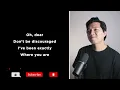 Call Your Mom (Male Part Only - Karaoke) - Noah Kahan ft. Lizzy McAlpine