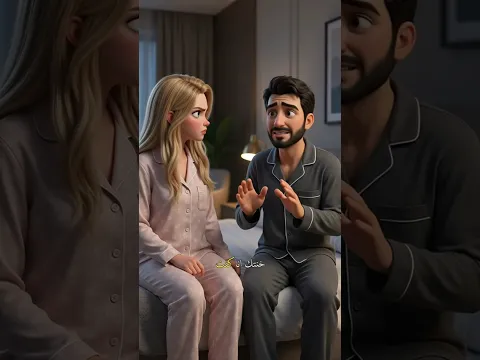سارة طردت كريم من الغرفة😂  بسبب حلم! 😭#foryou #ذكاء_اصطناعي#fypシ゚viral#ai #aivideo