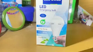 emergency light rechargeable bulb mpp88 beauty lifestyle max asia video