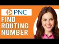 How To Find The Routing Number On The PNC App How To View Routing Number In PNC App