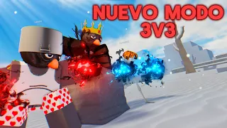 Probando el Modo 3V3 en Los Campos de Batalla más Fuertes