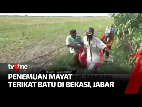 GEGER! Jasad Tanpa Identitas Terbungkus Terpal Ditemukan Warga