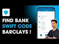 How to Find Barclays Bank Swift Code